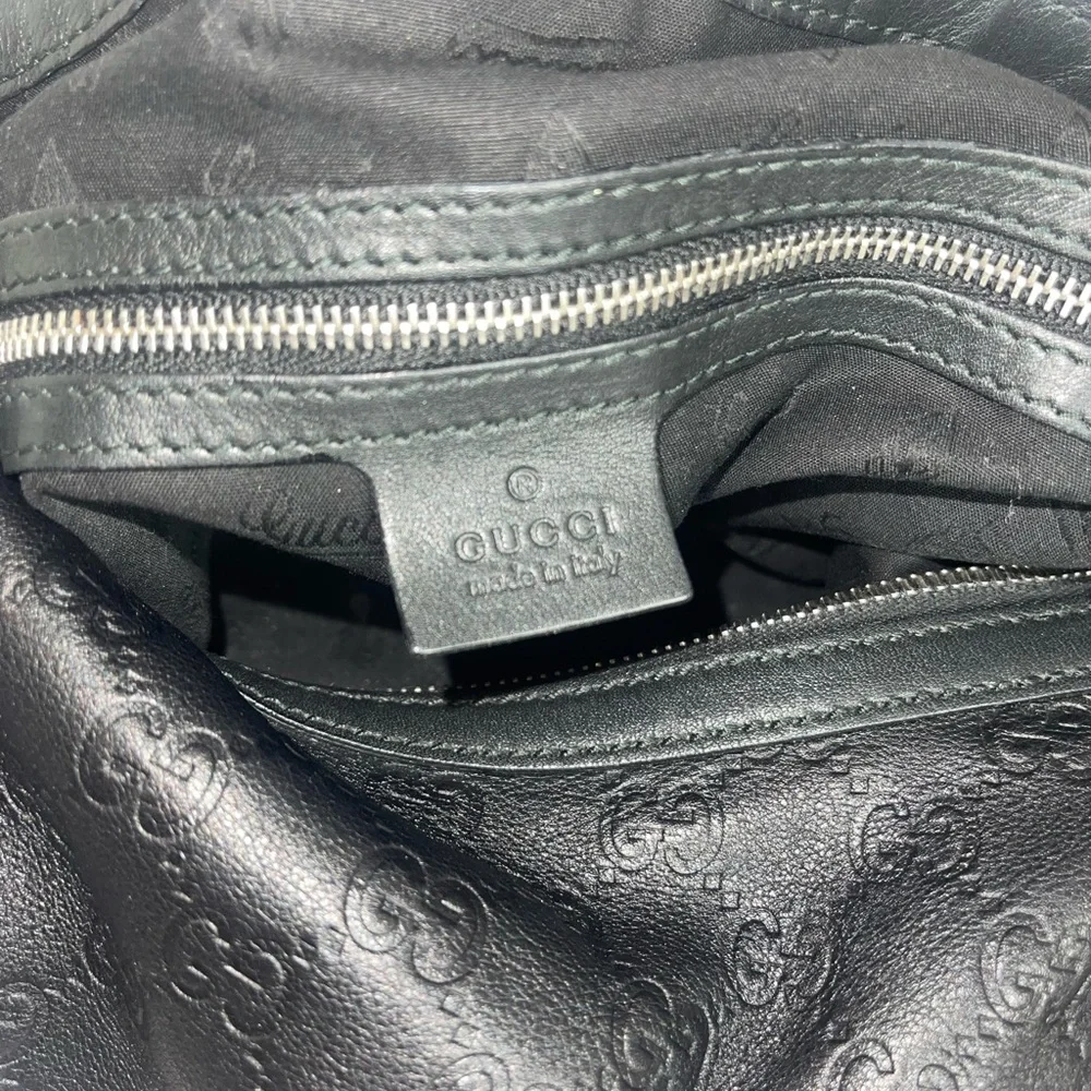 Authentic Gucci Horsebit leather Hobo bag - Picture 8 of 9